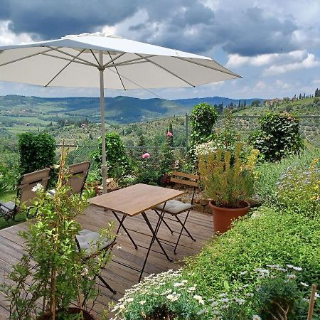 B&B Panoramic Greve in Chianti Eksteriør billede