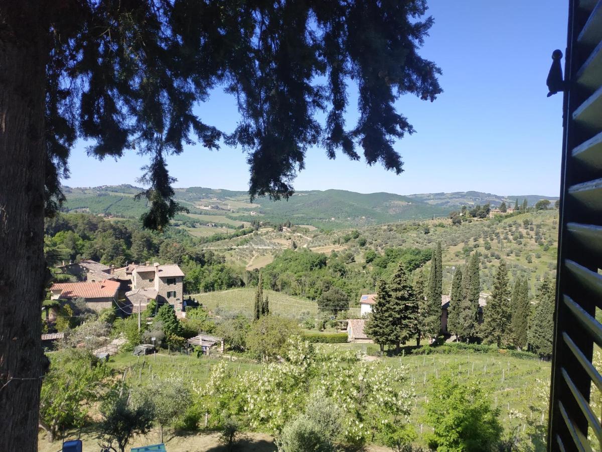 B&B Panoramic Greve in Chianti Eksteriør billede
