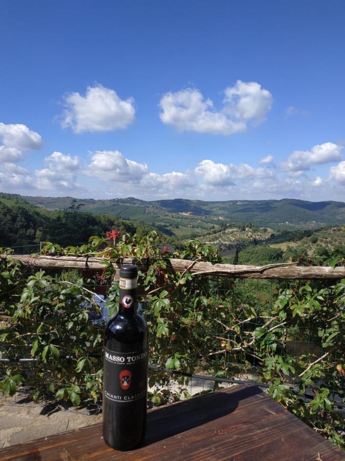 B&B Panoramic Greve in Chianti Eksteriør billede