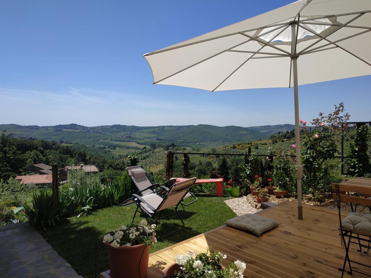 B&B Panoramic Greve in Chianti Eksteriør billede