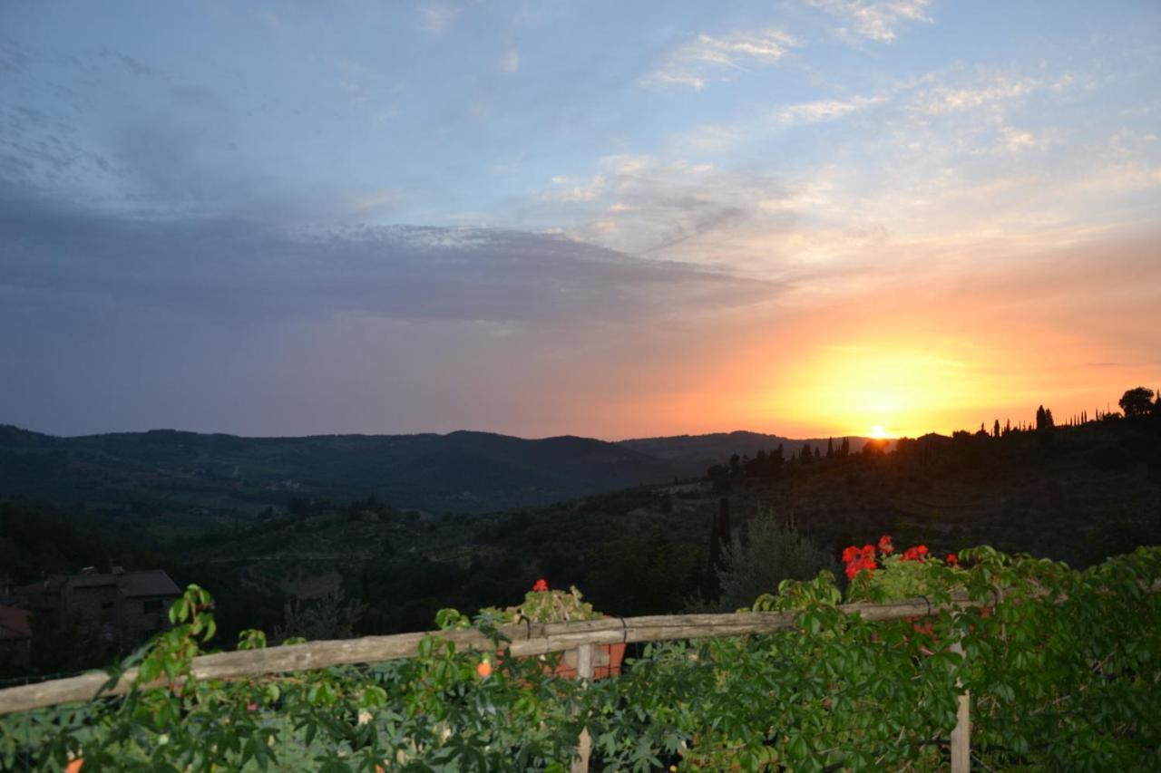 B&B Panoramic Greve in Chianti Eksteriør billede