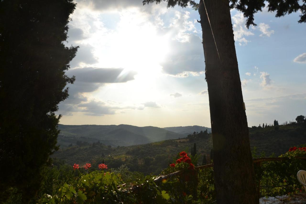 B&B Panoramic Greve in Chianti Eksteriør billede